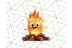 Chunky Kawaii Woodland Critters PNG Clipart, Cute Animals Product Image 5