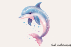 Little Mermaid Under The Sea Clipart PNG Product Image 1