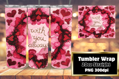 High-Quality 20oz Tumbler Design , Love Product Image 1