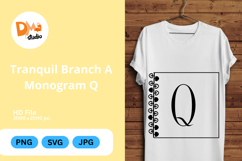 Tranquil Branch Monogram Icon Product Image 1
