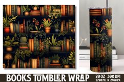 Tumbler Sublimation Wrap Magical Books Product Image 1