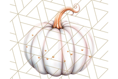 Fall Pumpkin Clipart PNG, Autumn Pumpkins, Jewel Tones Png Product Image 5
