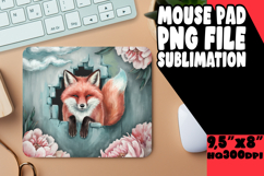 RADIANT MOUSE MAT SUBLIMATION IDEAS, Animals In Wall Product Image 1