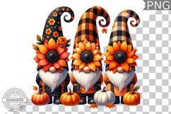 Halloween Gnome Sublimation - Clipart PNG Design Product Image 1