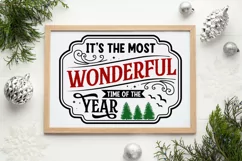 It's the most wonderful time of the year SVG, Christmas SVG Product Image 2