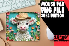 Adorable 3D Cow Desk Pad Product Image 1