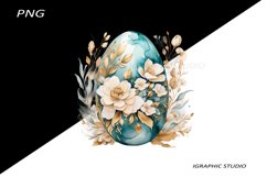 Easter Clipart, Easter Egg Clipart, Easter Bunny Png Product Image 1
