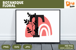 Botanique Floral Monogram Product Image 1