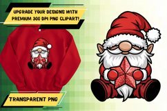 Bold PNG Artwork for T-Shirt Designs , Gnome Product Image 1