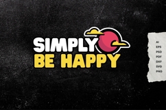 Simply Be Happy - SVG Design Product Image 17