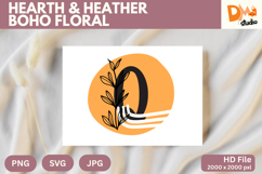 Hearth &amp; Heather Boho Floral Monogram Product Image 1