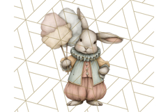 Vintage Carnival Animals Clipart PNG, Retro Circus Elements Product Image 5
