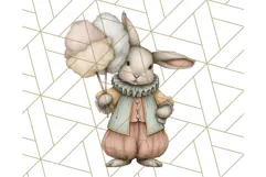 Vintage Carnival Animals Clipart PNG, Retro Circus Elements Product Image 5