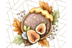 Fall Cookie Clipart PNG, Autumn Sweets Pumpkin Cookies Product Image 5