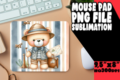 VIBRANT MOUSE MAT INNOVATIVE DESIGN, Teddy Bear Product Image 1