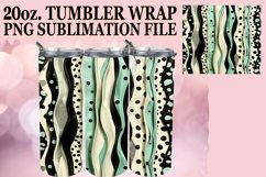 3D Leopard Print and Flower Tumbler Wraps for 20oz Product Image 1