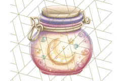 Zodiac Buddies Clipart PNG, Cute Astrology Clip Art Product Image 5