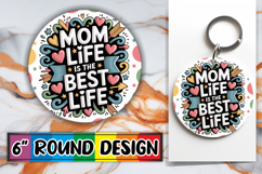 Timeless Sublimation Circle, Mother's Day Product Image 1