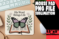 JOYFUL desk PAD Sublimation PNG, Religious Product Image 1