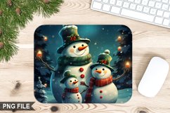Christmas Snowman Mouse Pad Bundle - Christmas Sublimation Product Image 18