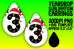 Elegant Teardrop Design for DIY , Christmas Product Image 1