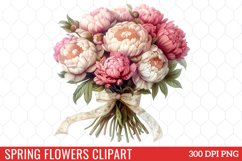 Spring Flowers Clipart Product Image 1