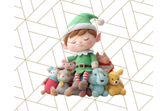 Santa’s Workshop PNG Clipart Elves, Toys &amp; Gifts Clip Art Product Image 5
