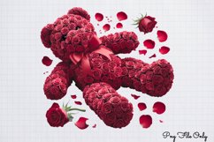 Rose Teddies Clipart PNG Product Image 1