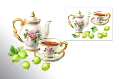 Gooseberry. Watercolor collection Product Image 18