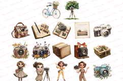 Spring Day Photographie Clipart, Set of 46 Png Bundle Product Image 4