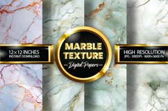 Marble Texture Digital Papers - 04 Variations Product Image 1