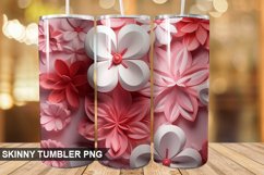 3D Valentine&#039;s Day PNG Tumbler Design Product Image 1