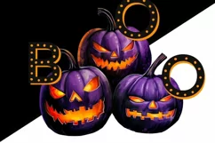 Boo PNG: Autumn Pumpkin Season Digital Design Product Image 4