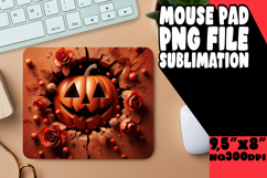 Sweet Mouse Pad Ideas for Gifts, 3D Pumpkin Product Image 1
