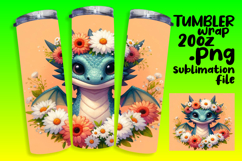 FASHIONABLE PNG for 20oz Tumbler , Dragon Product Image 1