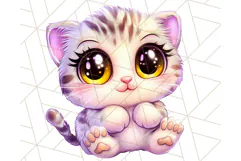 Farm Animals Kawaii Clipart PNG, Cute Barnyard Animal Product Image 5