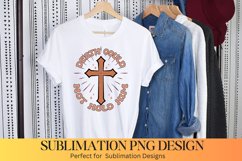 Death Could Not Hold Him Sublimation - Christian Sublimation Product Image 1