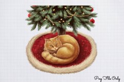 Christmas Cats Clipart PNG Product Image 1