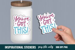 Inspirational Quotes Sticker, You&#039;ve got this Sticker Product Image 1