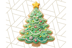 Christmas Cookies Clipart PNG Festive Treats Product Image 5