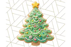 Christmas Cookies Clipart PNG Festive Treats Product Image 5