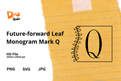 Future-forward Leaf Monogram Mark Product Image 1