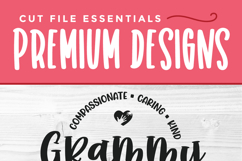 Grammy svg - a Grammy heart grandma svg for crafters Product Image 3