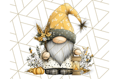 Thanksgiving Gnome Clipart PNG Cute Fall Gnomes, Gnome Png Product Image 5