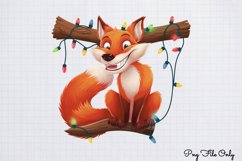 Funny Christmas Animals Clipart PNG Product Image 1