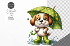 Dog clipart, Puppy dog, Dog sublimation Product Image 1
