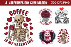 Love Valentines Day Sublimation PNG Product Image 1