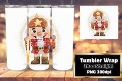 Cartoon Christmas Wrap for 20oz Tumbler Sublimation Product Image 1