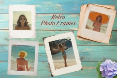 Retro Vacation Summer Frames Product Image 1