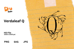 Verdaleaf Monogram Product Image 1